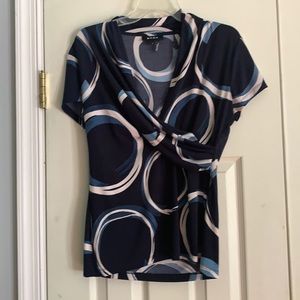 DKNY short sleeve blouse